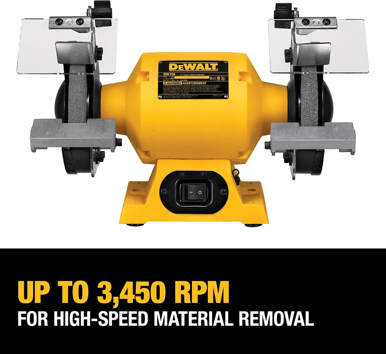 Dewalt DW756 6" 5/8Hp Bench Grinder