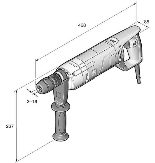 Fein 72054760090 Hand Drill_Bos16 Set1/N09 120V60H