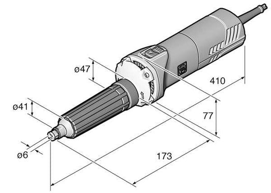 Fein 72232060090 Hand Grinder Gsz8-90Pel/N09 120V6