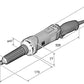 Fein 72232260090 Hand Grinder Gsz11-320Perl/N09 120V60H