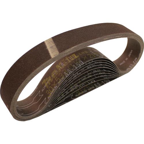 Makita 742334-2 1‑1/8" x 21" Abrasive Belt, 150 Grit, 10/pk