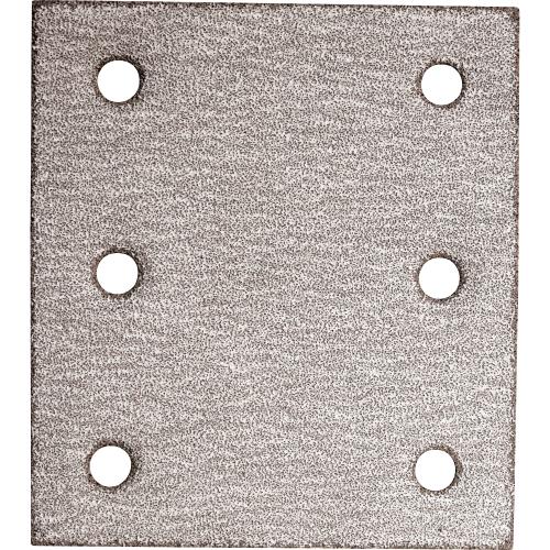 Makita 742529-7-A 4" x 4‑1/2" Abrasive Paper, Hook & Loop, 6/pk Assortment