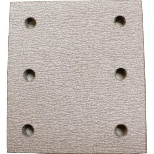 Makita 742531-0 4" x 4‘1/2" Abrasive Paper, Hook and Loop, 150 Grit, 5/pk