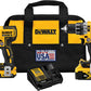Dewalt DCK287D1M1 20V Max* Xr Cordless Hammer Drill/Driver & Impact Driver Combo Kit