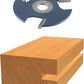 Bosch 85530M 5/32 In. Carbide Tipped 3-Wing Slotting Cutter Bit