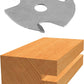 Bosch 85526M 1/16 In. Carbide Tipped 3-Wing Slotting Cutter Bit