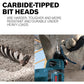 Bosch HC2032 Bulldog Sds-Plus® Shank Bit 2 Ct 7/32" X 6" X 8"