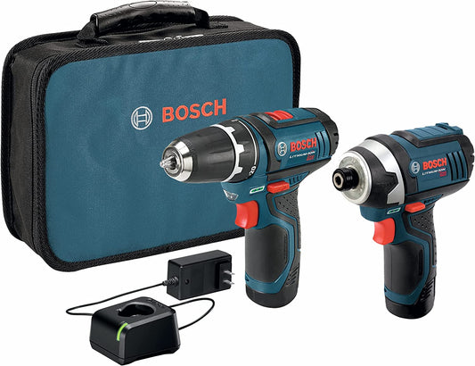 Bosch CLPK22-120 12V Max 2-Tool Combo Kit (Ps31 & Ps41) W/ (2) 2.0Ah Batteries