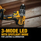 Dewalt DCD791P1 20V Max* Xr® Brushless 1/2 In Cordless Drill/Driver Kit