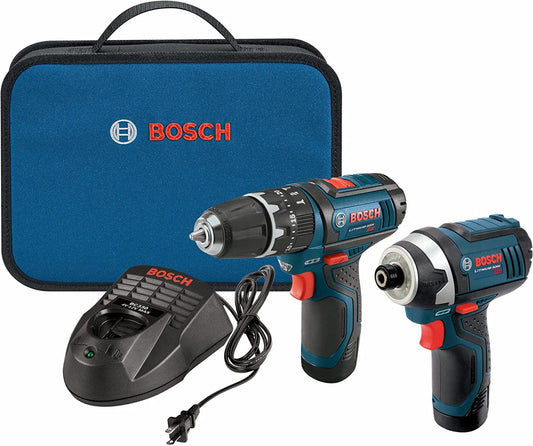 Bosch CLPK241-120 12V Max 2-Tool Combo Kit (Ps130 & Ps41) W/ (2) 2.0Ah Batteries