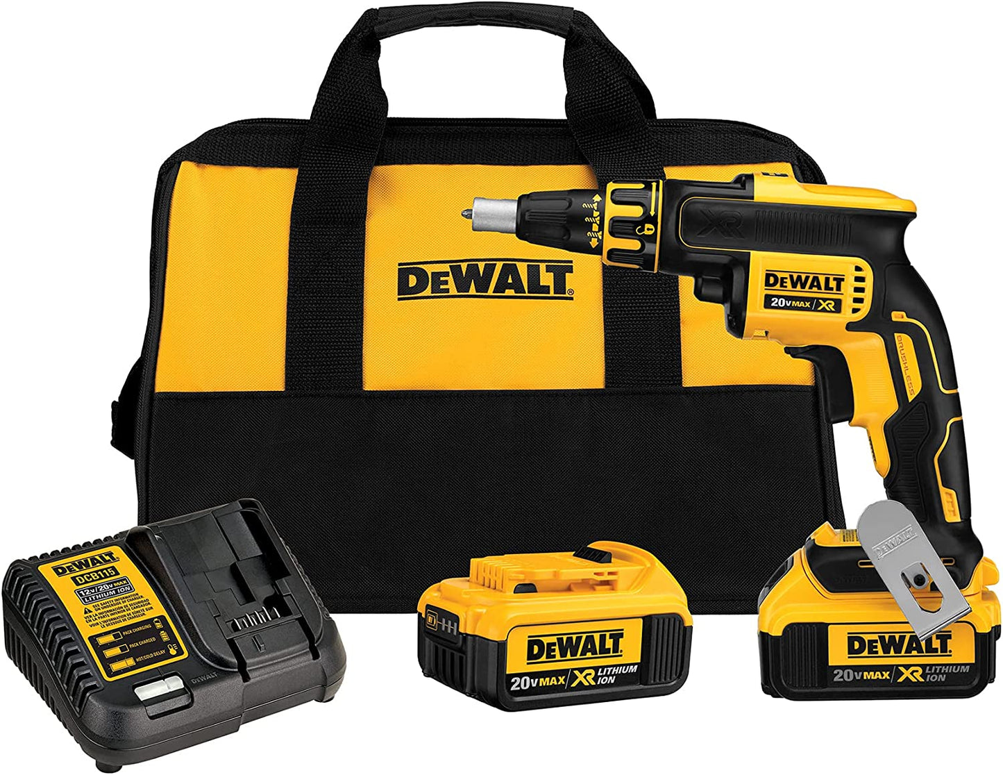 Dewalt DCF620M2 20V Max* Xr® Brushless Drywall Screwgun Kit
