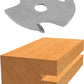 Bosch 85505M 1/4 In. Carbide Tipped 2-Wing Slotting Cutter Bit