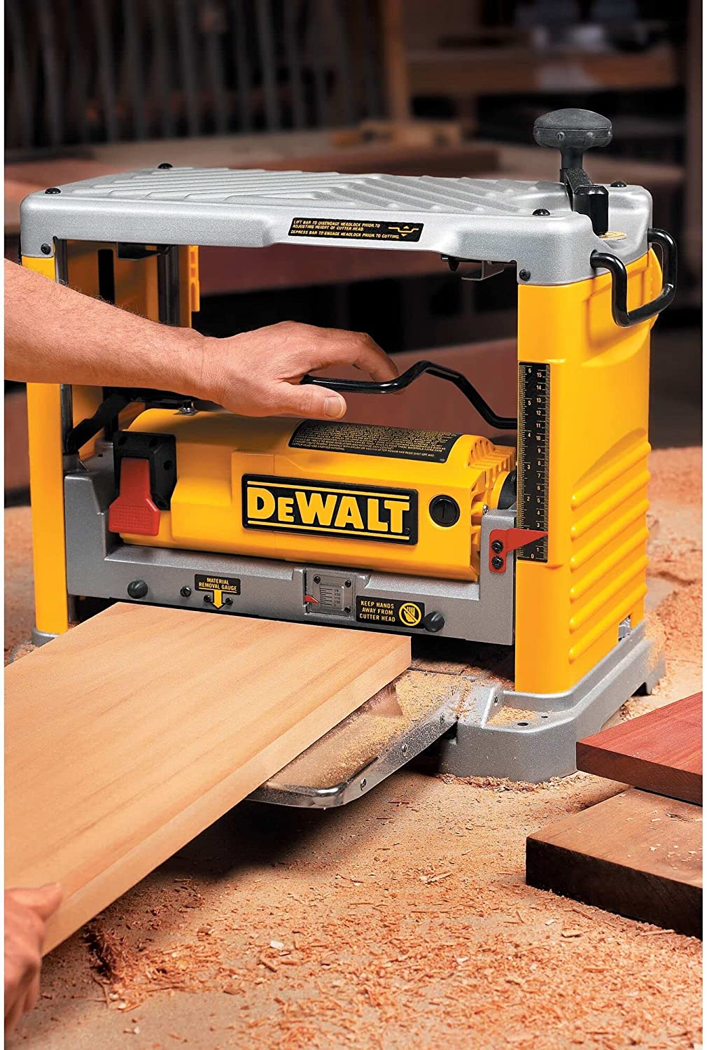 Dewalt DW734 Heavy Duty 12-1/2" Thickness Planer W/3 Knife Cu