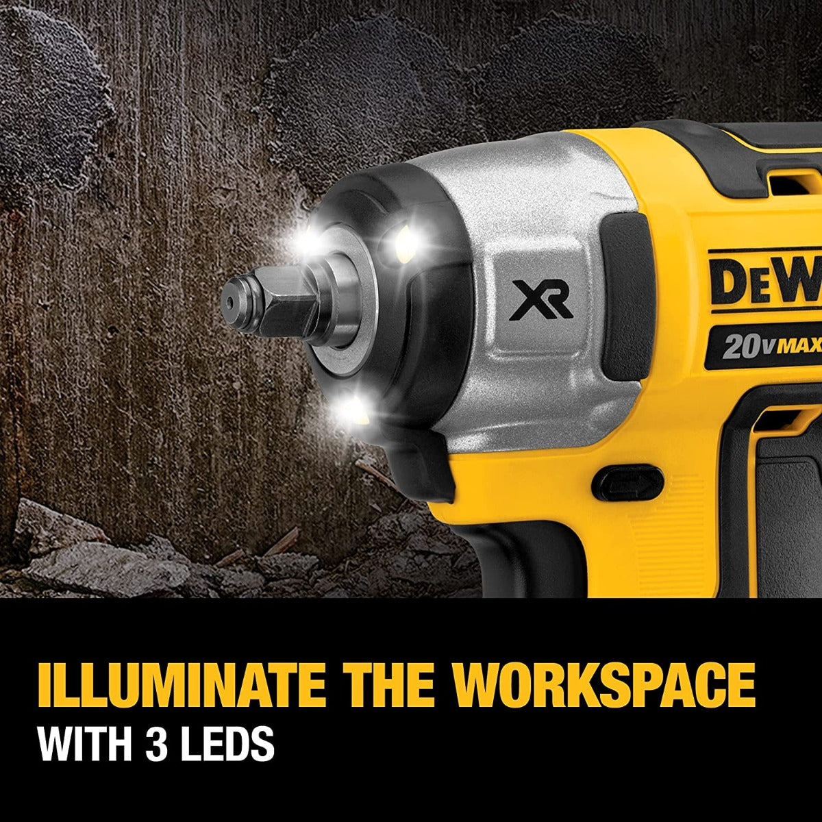 Dewalt DCF890M2 20V Max* Xr® Li-Ion Compact Cordless Impact Wrench Kits