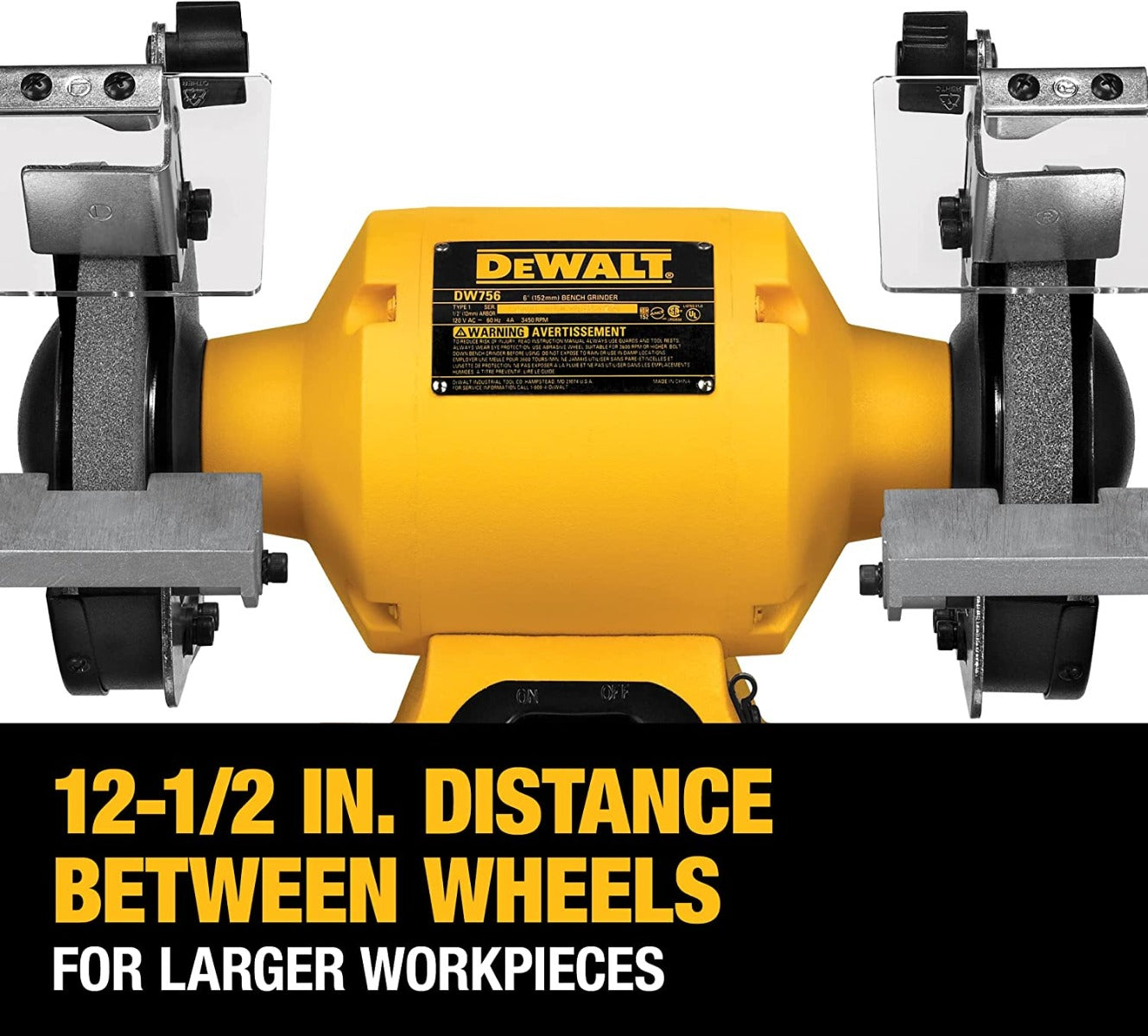 Dewalt DW756 6" 5/8Hp Bench Grinder