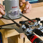 Bosch RA1054 Deluxe Router Guide W/10 Mm Rods & 100 Mm Rod Spacing