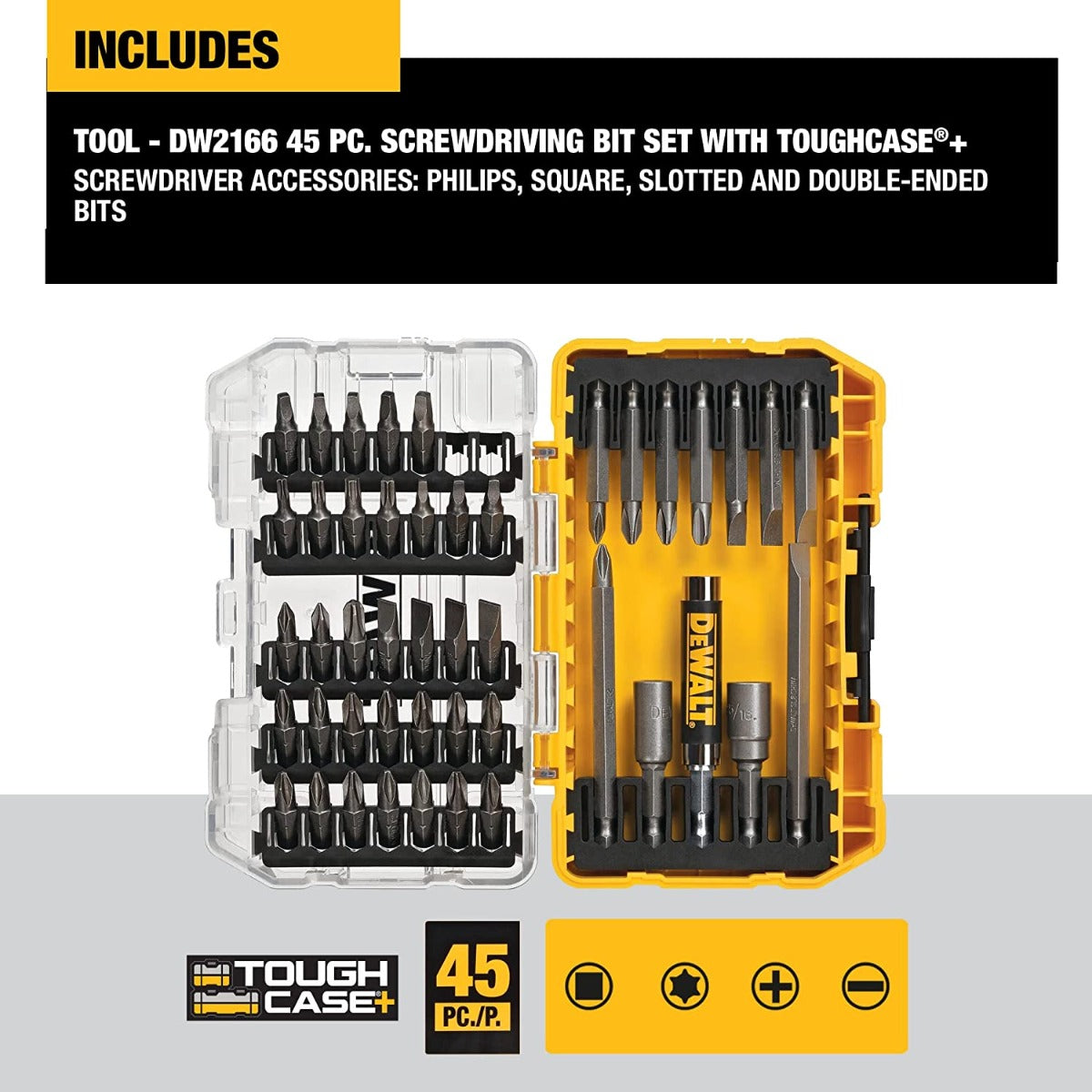 Dewalt DW2166 Screwdriving Sets