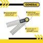 General Tools 822 Angle-Izer® Digital Angle Finder, 5 In.