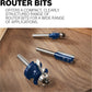 Bosch 85612M 3/32 In. X 15/32 In. Carbide Tipped Chair Mat Edge Bit