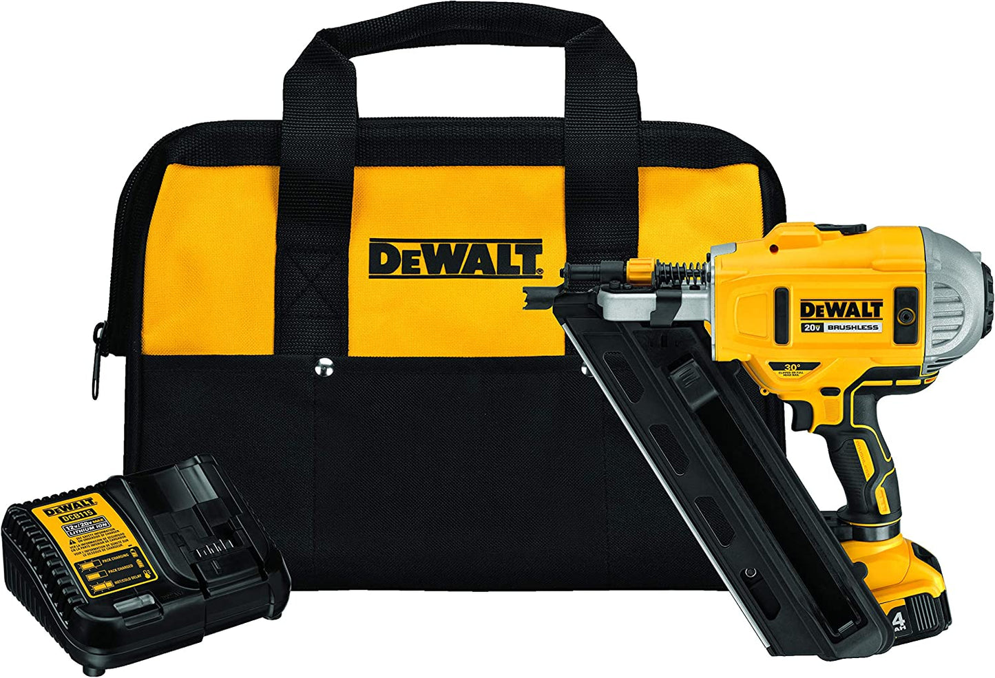 Dewalt DCN692M1 20V Max* Cordless 30° Paper Collated Framing Nailer Kit