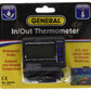 General Tools AQ150 Inside/Outside Thermometer With Waterproof Probe