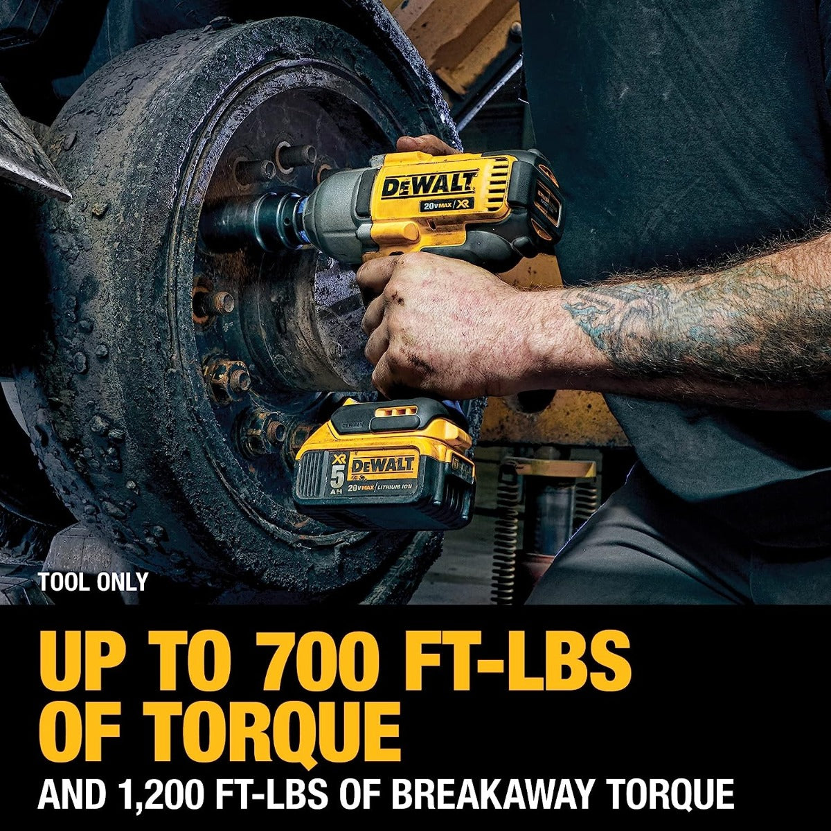 Dewalt DCF899B 20V Max* Xr® High Torque Cordless Impact Wrenches (Bare Tool)