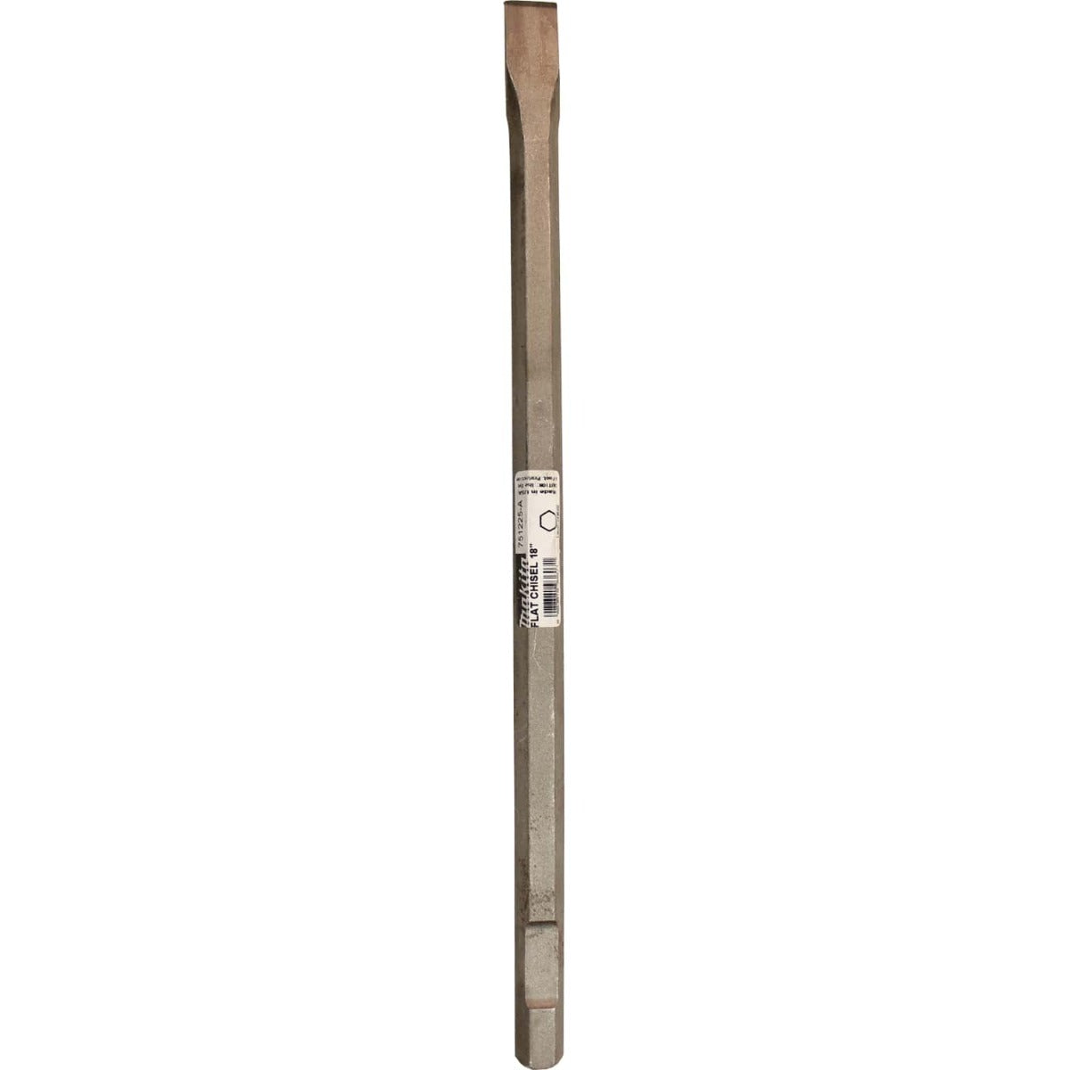 Makita 751225-A 1" X 18" Flat Chisel, 3/4" Hex
