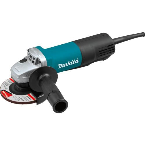 Makita 9557PB 4‑1/2" Paddle Switch Angle Grinder, with AC/DC Switch