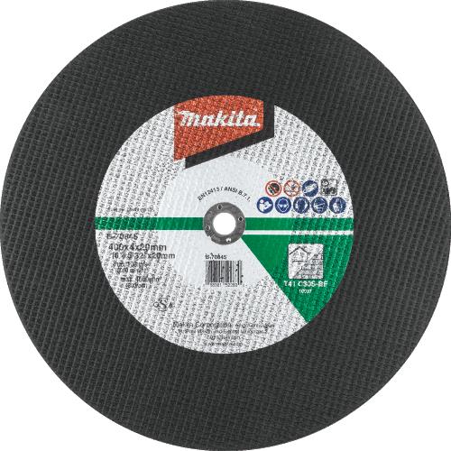Makita 966-161-022 16" x 20mm x 5/32" Abrasive Cut‘Off Wheel, Masonry
