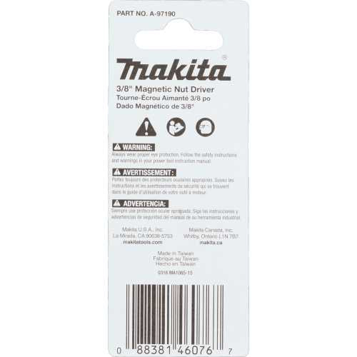 Makita A-97190 ImpactX 3/8³ x 1‘3/4³ Magnetic Nut Driver