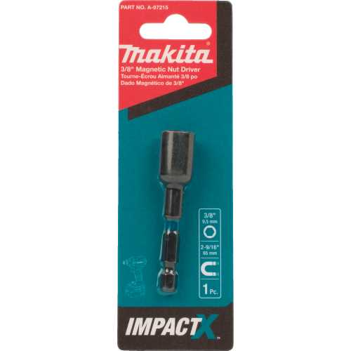 Makita A-97215 ImpactX™ 3/8″ x 2‑9/16″ Magnetic Nut Driver