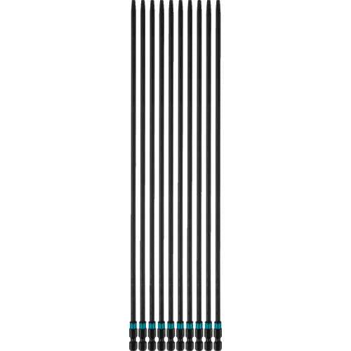 Makita A-99253 ImpactX™ #1 Square Recess 12″ Power Bit, 10/pk, Bulk