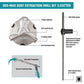 Makita B-63828 1/2" x 24" SDS‑Max Dust Extraction Drill Bit
