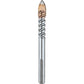 Makita B-68971 3/8" x 4" Glass and Tile Bit, 3 Flat Shank