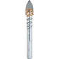 Makita B-68987 1/2" x 4" Glass and Tile Bit, 3 Flat Shank