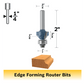 Bosch 85290MC 1/8 In. X 3/8 In. Carbide-Tipped Roundover Router Bit