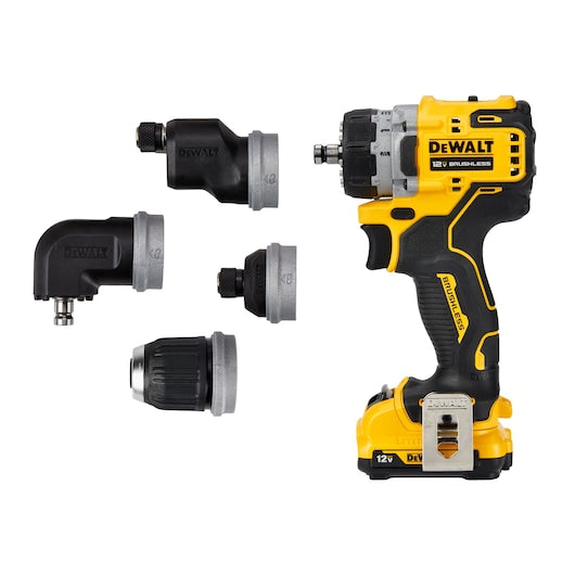 Dewalt DCD703F1 Xtreme 12V Max* Brushless Cordless 5-In-1 Drill/Driver Kit