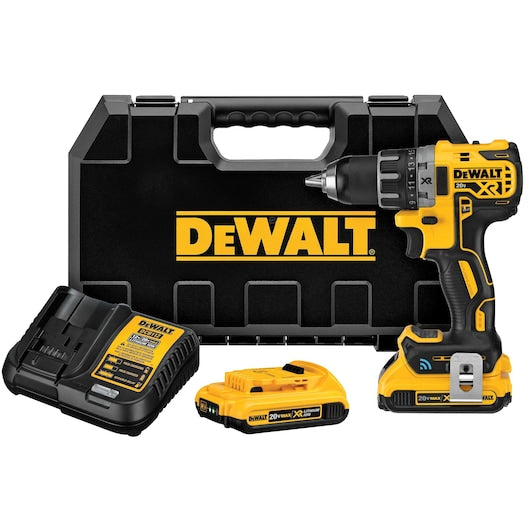 Dewalt DCD792D2 20V Max* Xr® Cordless Compact Drill/Driver With Tool Connect Kit