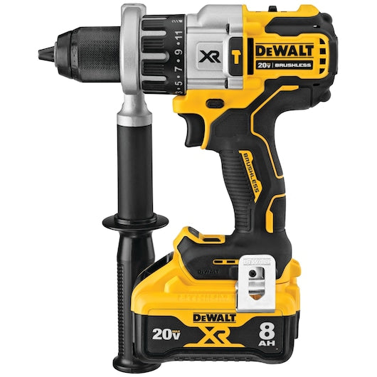 Dewalt DCD998W1 20V Max* Xr 1/2 In Brushless Hammer Drill/Driver With Power Detect Tool Technology Kit