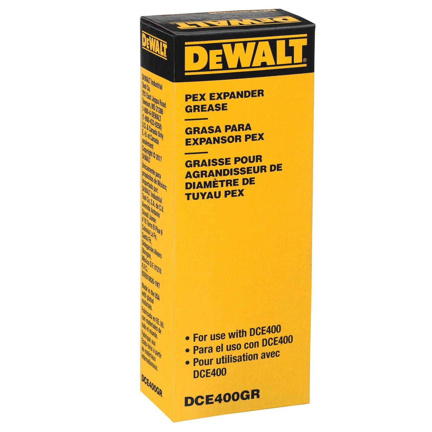 Dewalt DCE400GR Pex Expander Grease