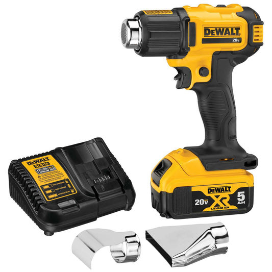 Dewalt DCE530P1 20V Max* Cordless Heat Gun Kit