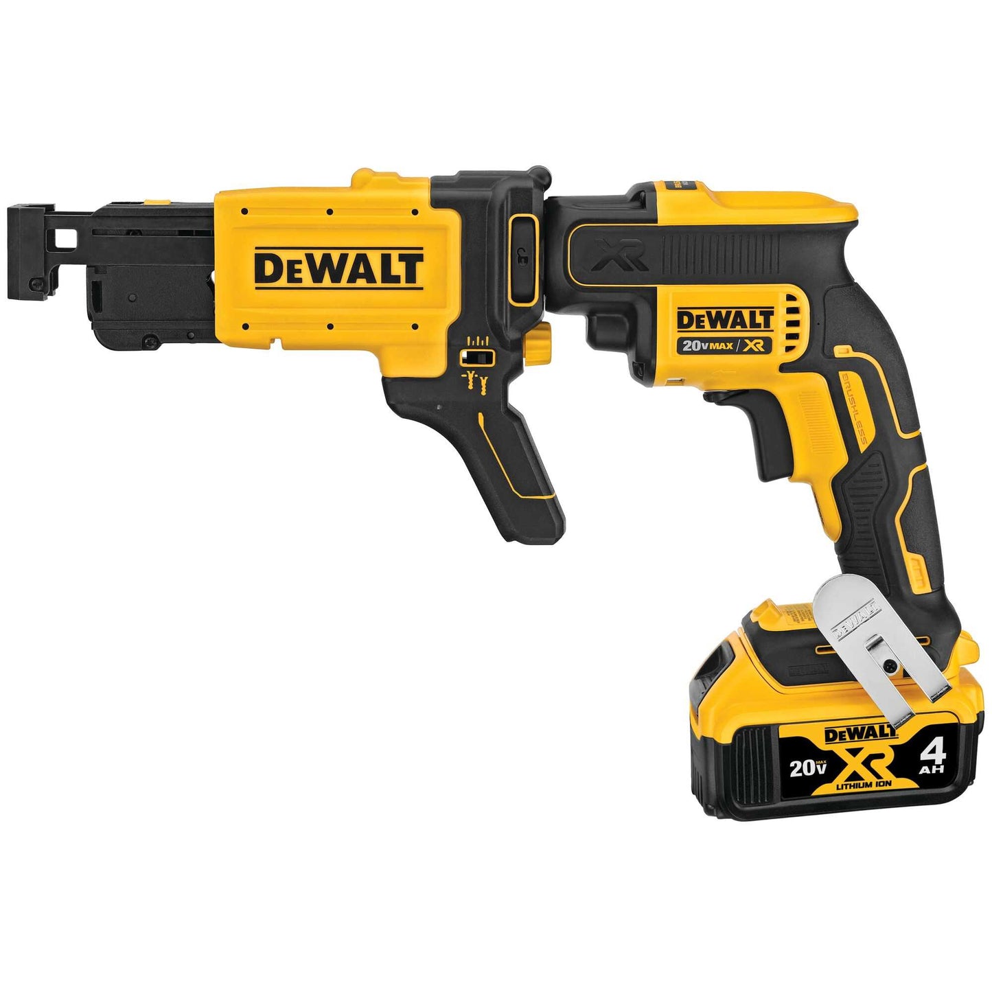 Dewalt DCF620CM2 Drywall Screw Gun Kit With Collated Drywall Screwgun Attachment