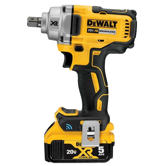 Dewalt DCF896P2 20V Max* Tool Connect 1/2 In. Mid-Range Impact Wrench With Detent Pin Anvil Kit