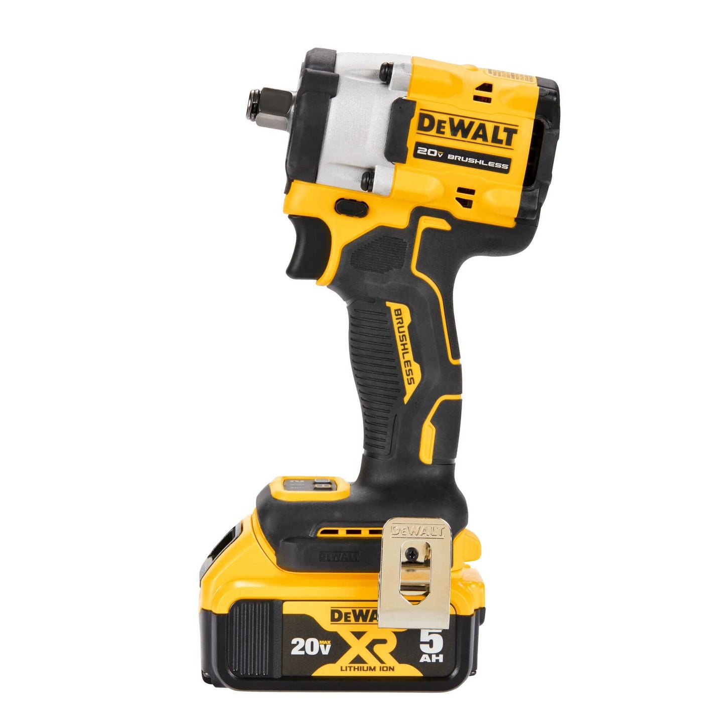 Dewalt DCF921P2 Atomic 20V Max* 1/2 In Cordless Impact Wrench With Hog Ring Anvil Kit