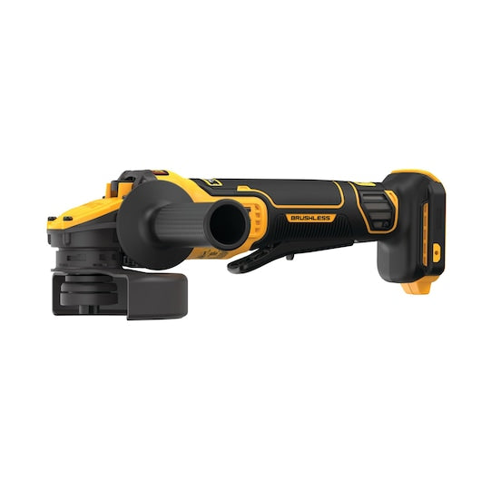 Dewalt DCG416B 20V Max* 4-1/2 In - 5 In Brushless Cordless Paddle Switch Angle Grinder With Flexvolt Advantage (Tool Only)