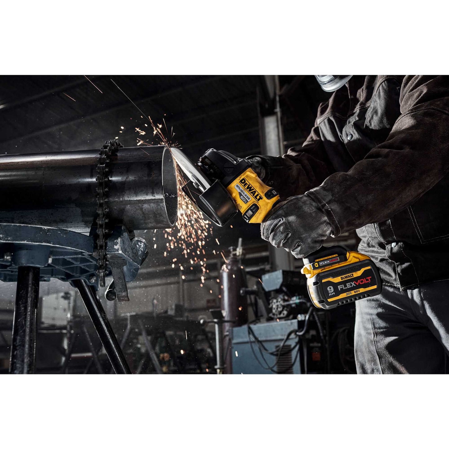 Dewalt DCG440X2 60V Max* 7 In. Brushless Cordless Grinder With Kickback Brake Kit