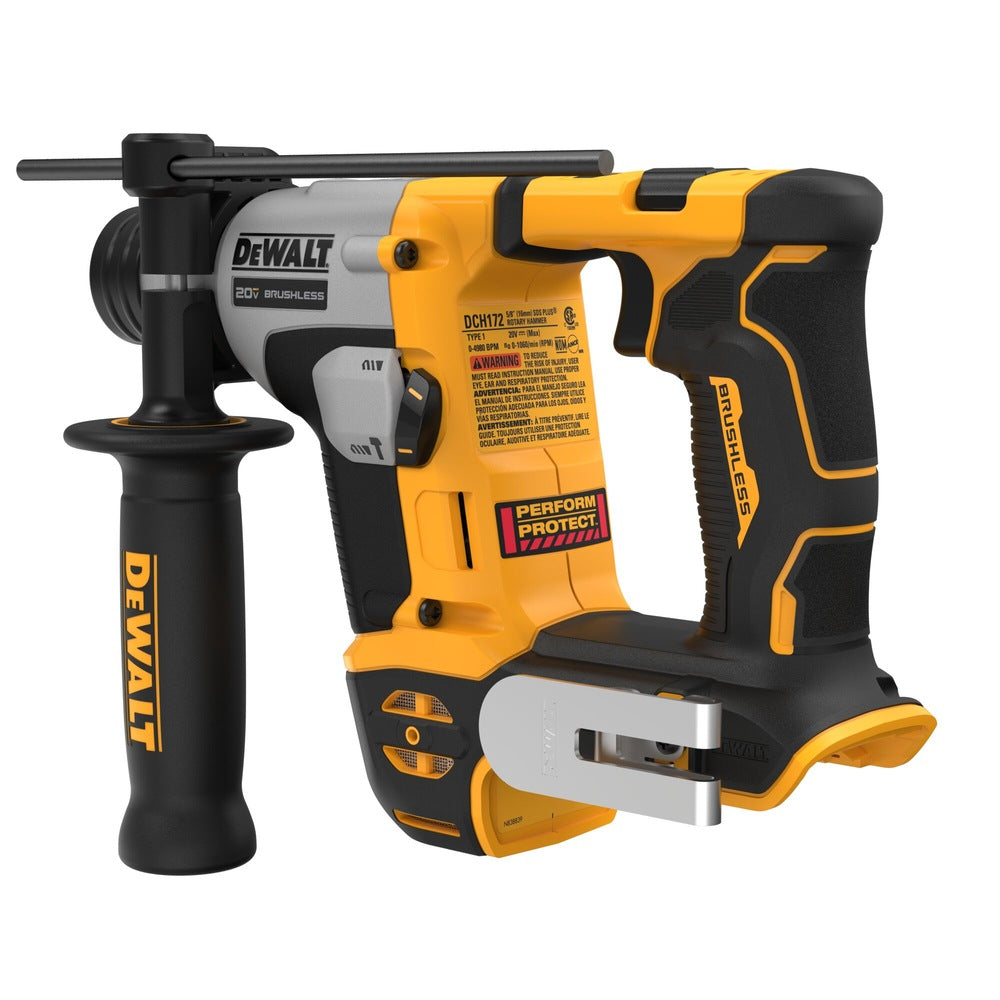 Dewalt DCH172B Atomic 20V Max* 5/8 In Brushless Cordless Sds Plus Rotary Hammer (Tool Only)