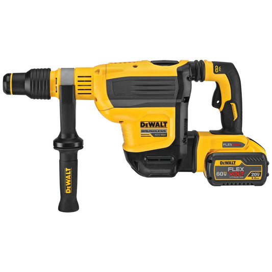 Dewalt DCH614X2 60V Max* 1-3/4 In. Brushless Cordless Sds Max Combination Rotary Hammer Kit