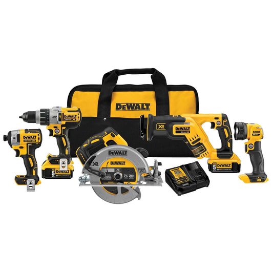 Dewalt DCK594P2 20V Max* Xr® 5-Tool Combo Kit