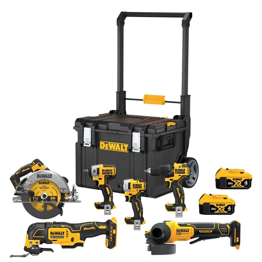 Dewalt DCKTS600M2 20V Max* Brushless Cordless 6-Tool Combo Kit With Tough System®
